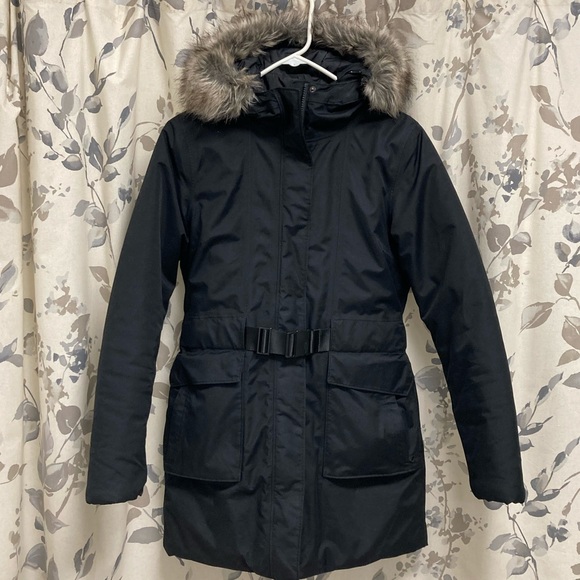 Northface Ski jacket with fur trim- Women’s Small